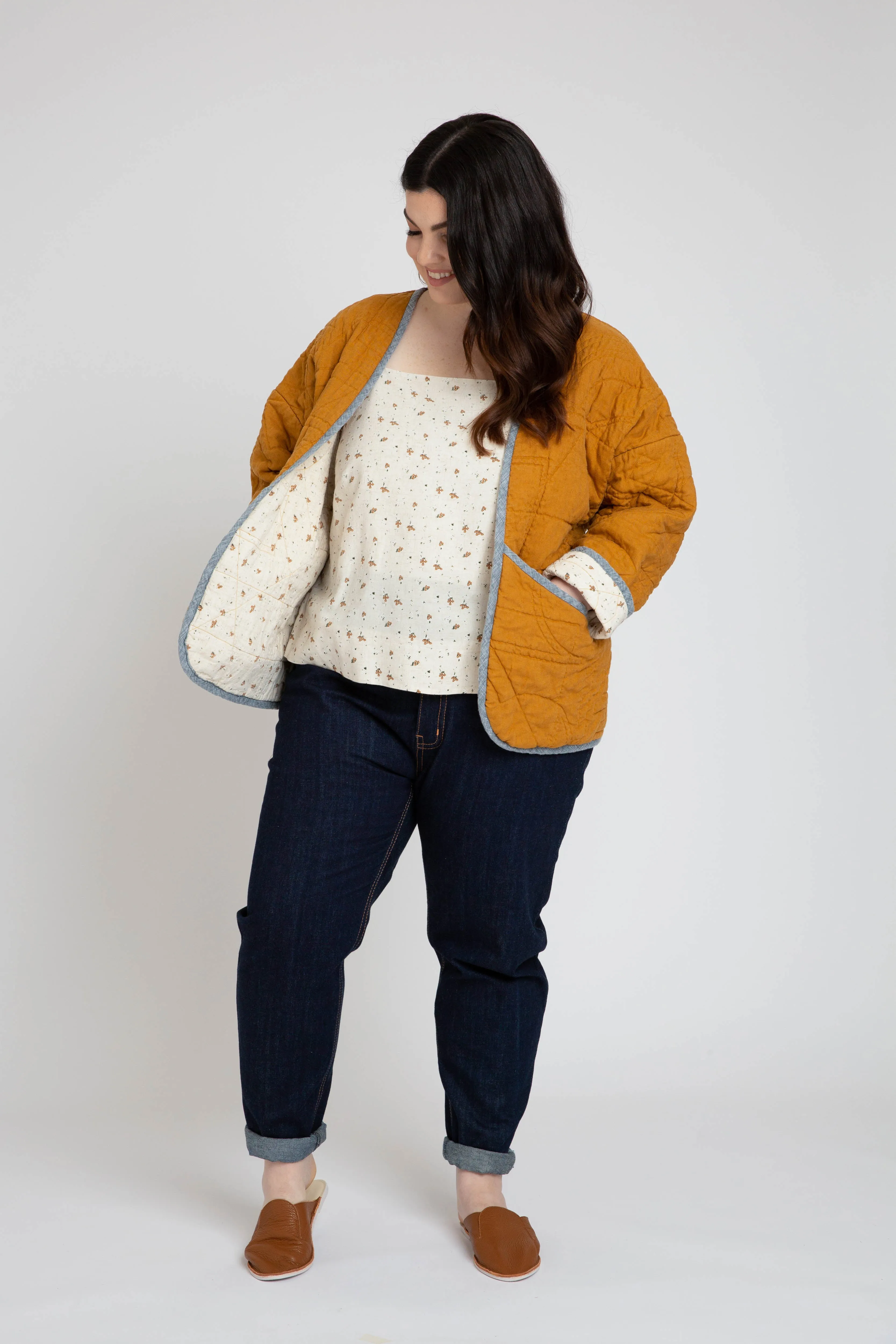 Hovea Curve Jacket & Coat Pattern