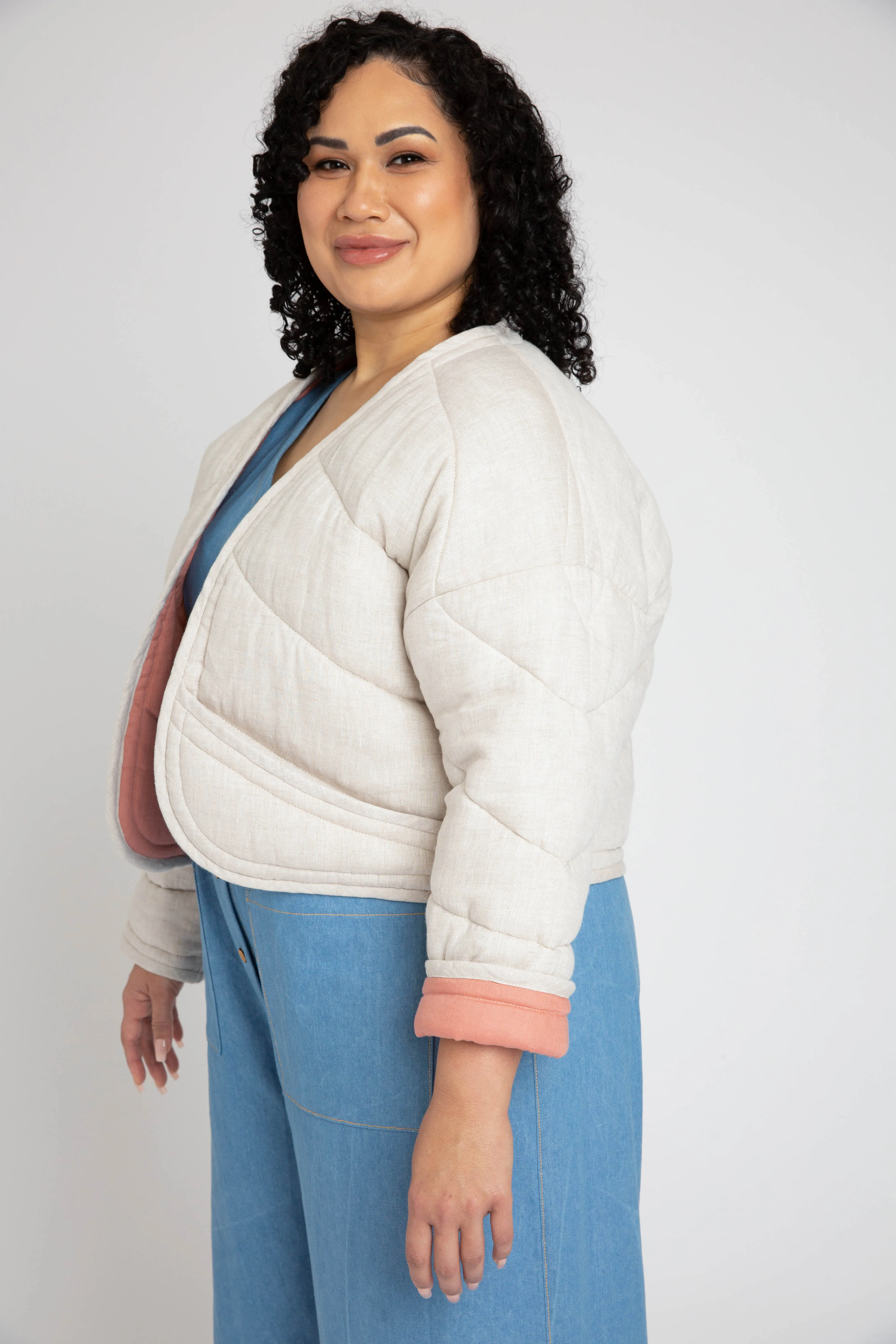 Hovea Curve Jacket & Coat Pattern