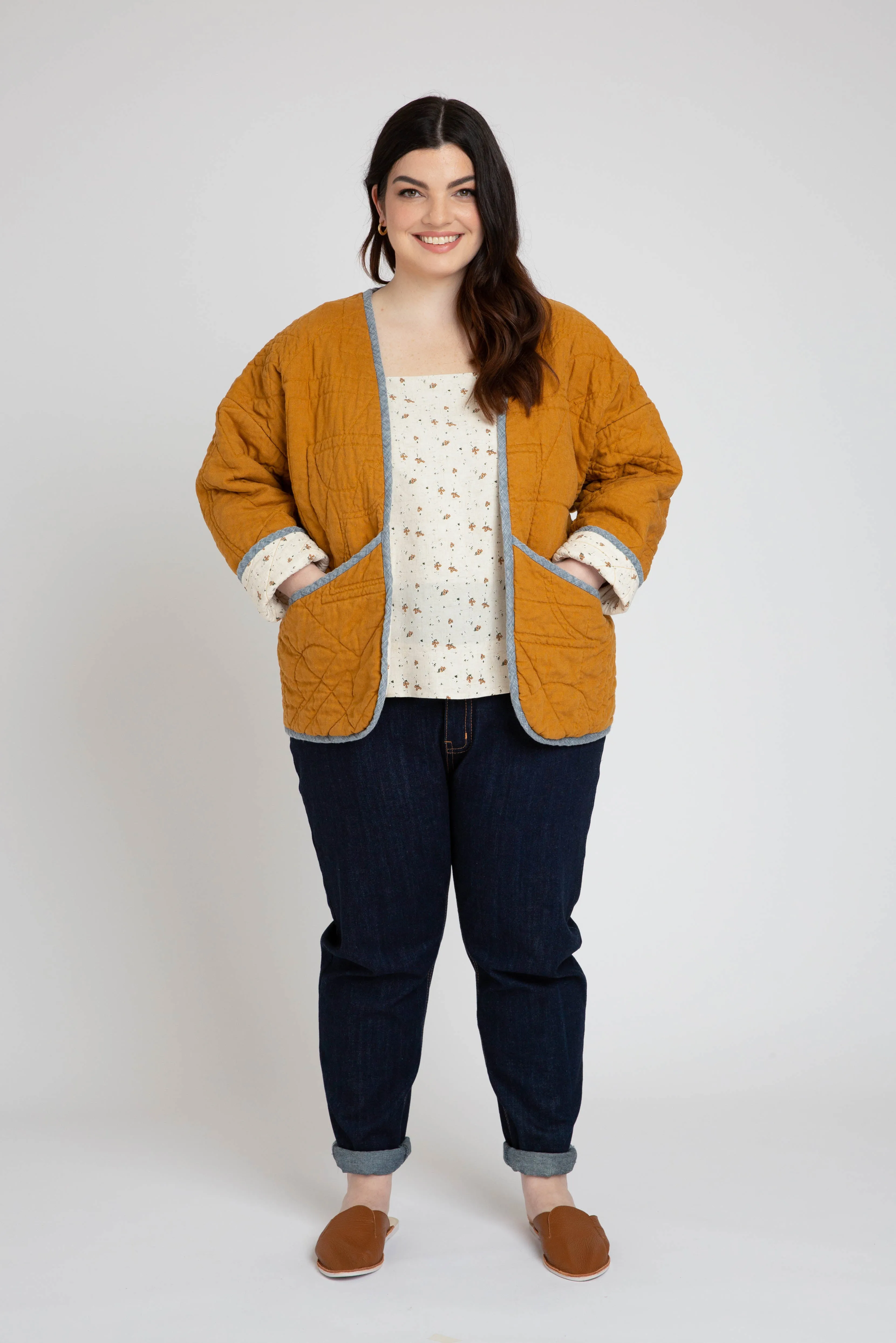 Hovea Curve Jacket & Coat Pattern