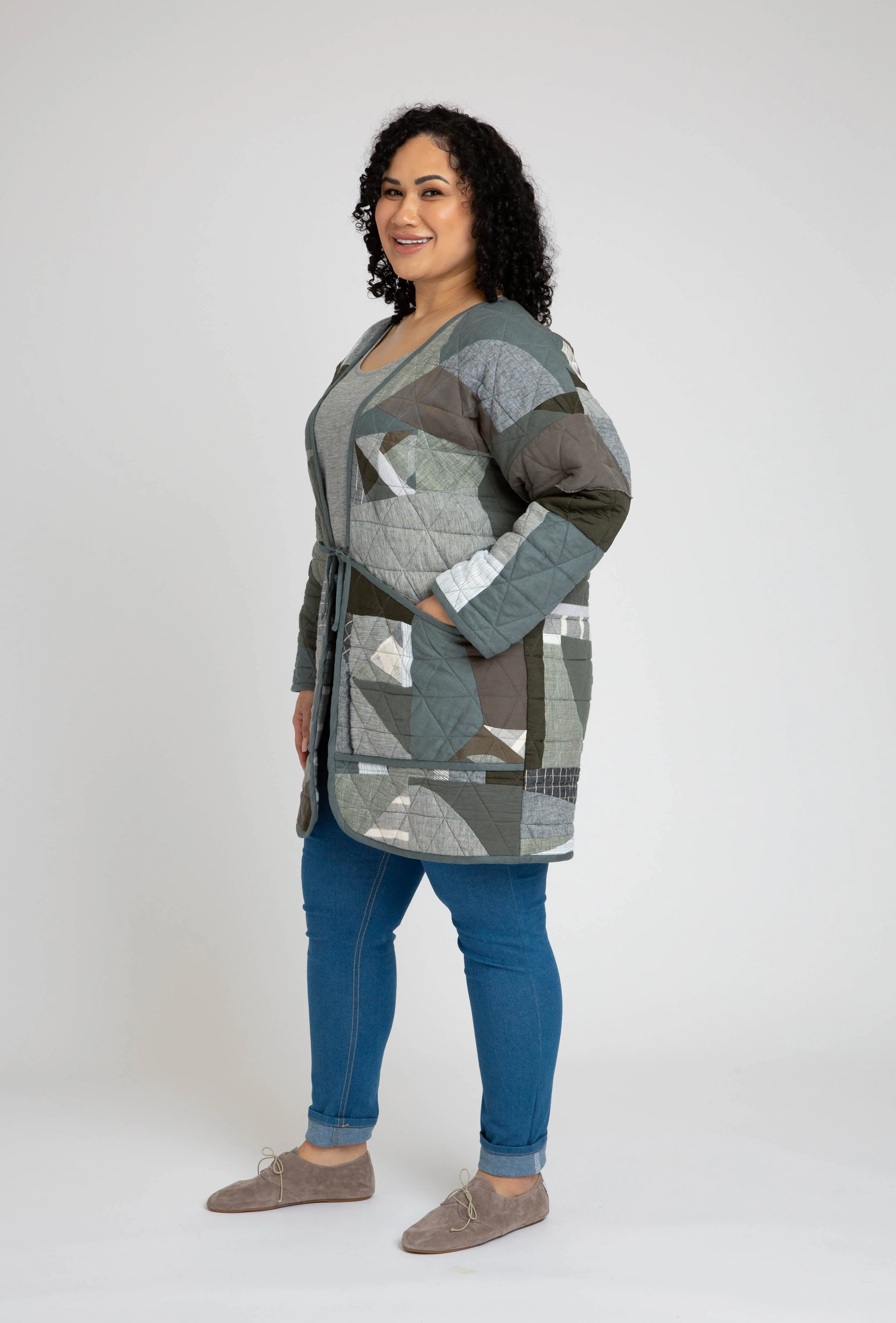 Hovea Curve Jacket & Coat Pattern