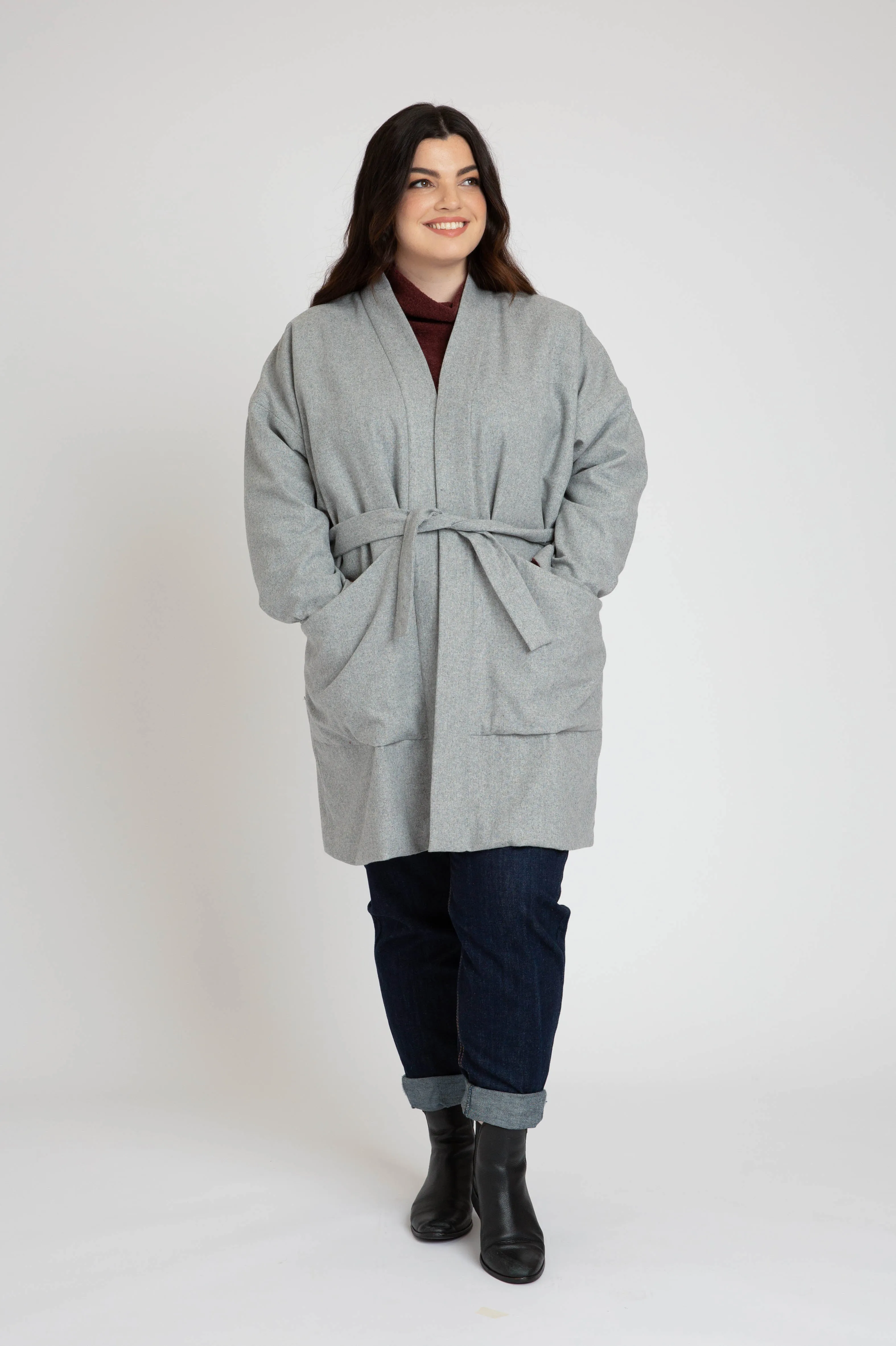Hovea Curve Jacket & Coat Pattern