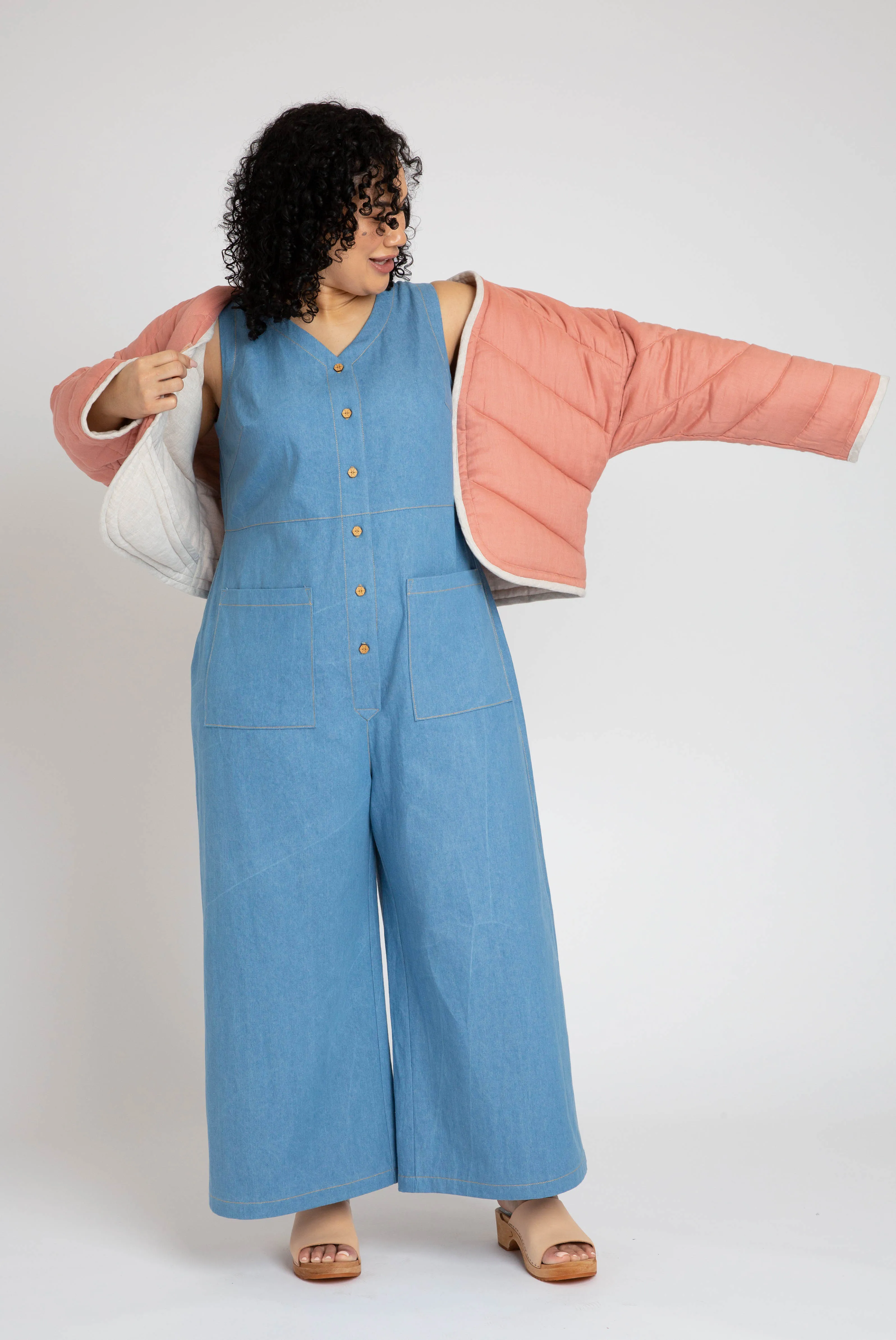 Hovea Curve Jacket & Coat Pattern