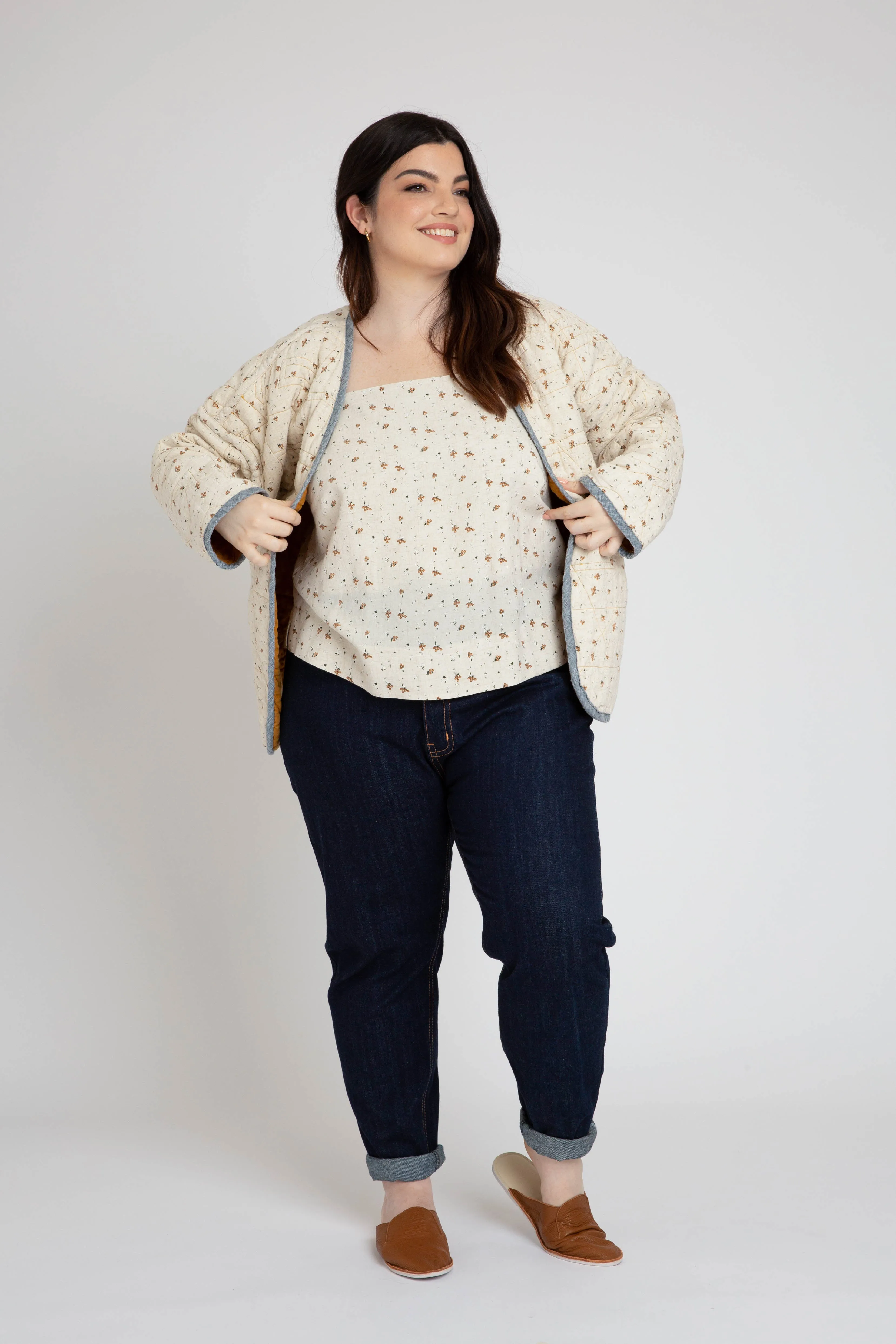Hovea Curve Jacket & Coat Pattern
