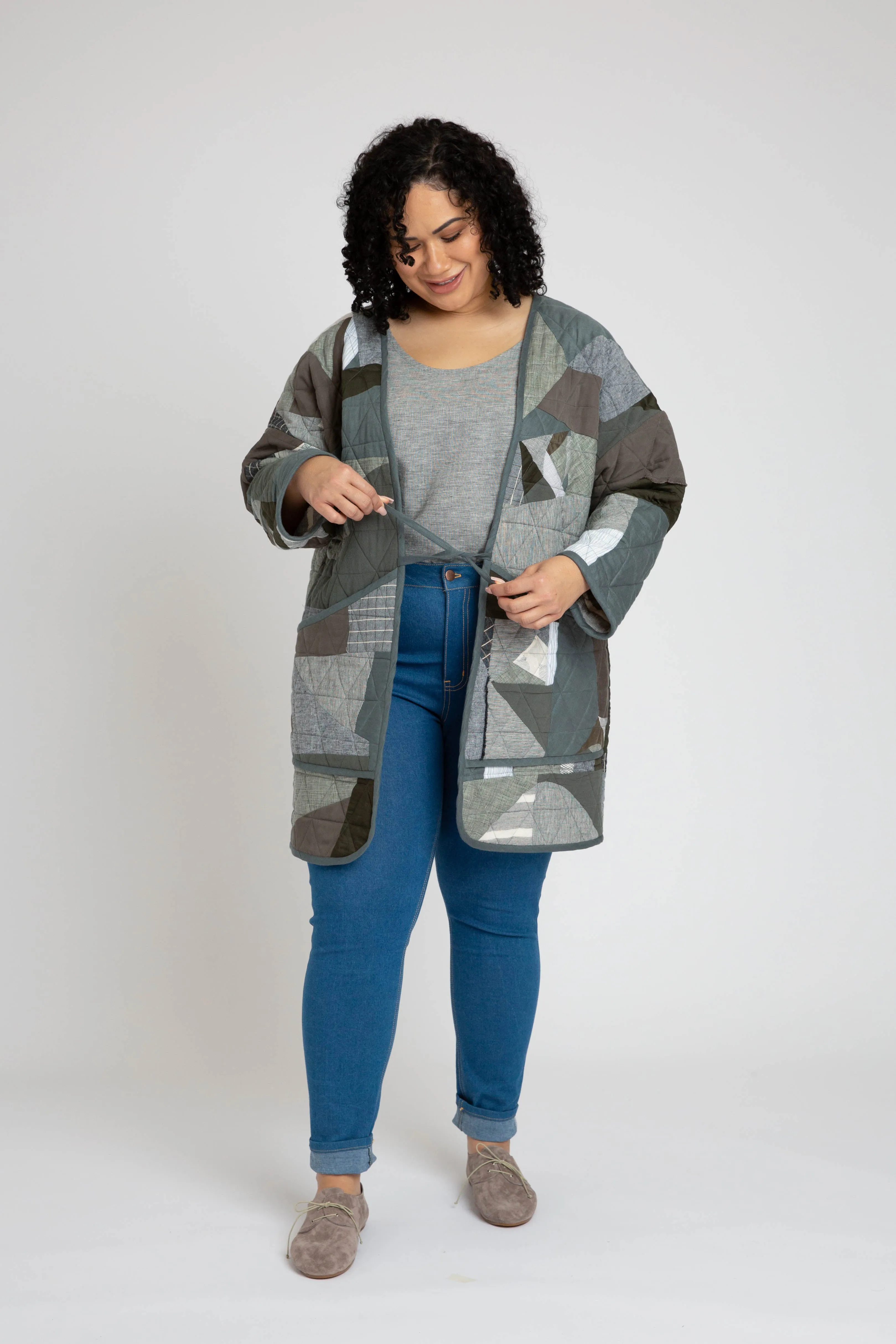 Hovea Curve Jacket & Coat Pattern