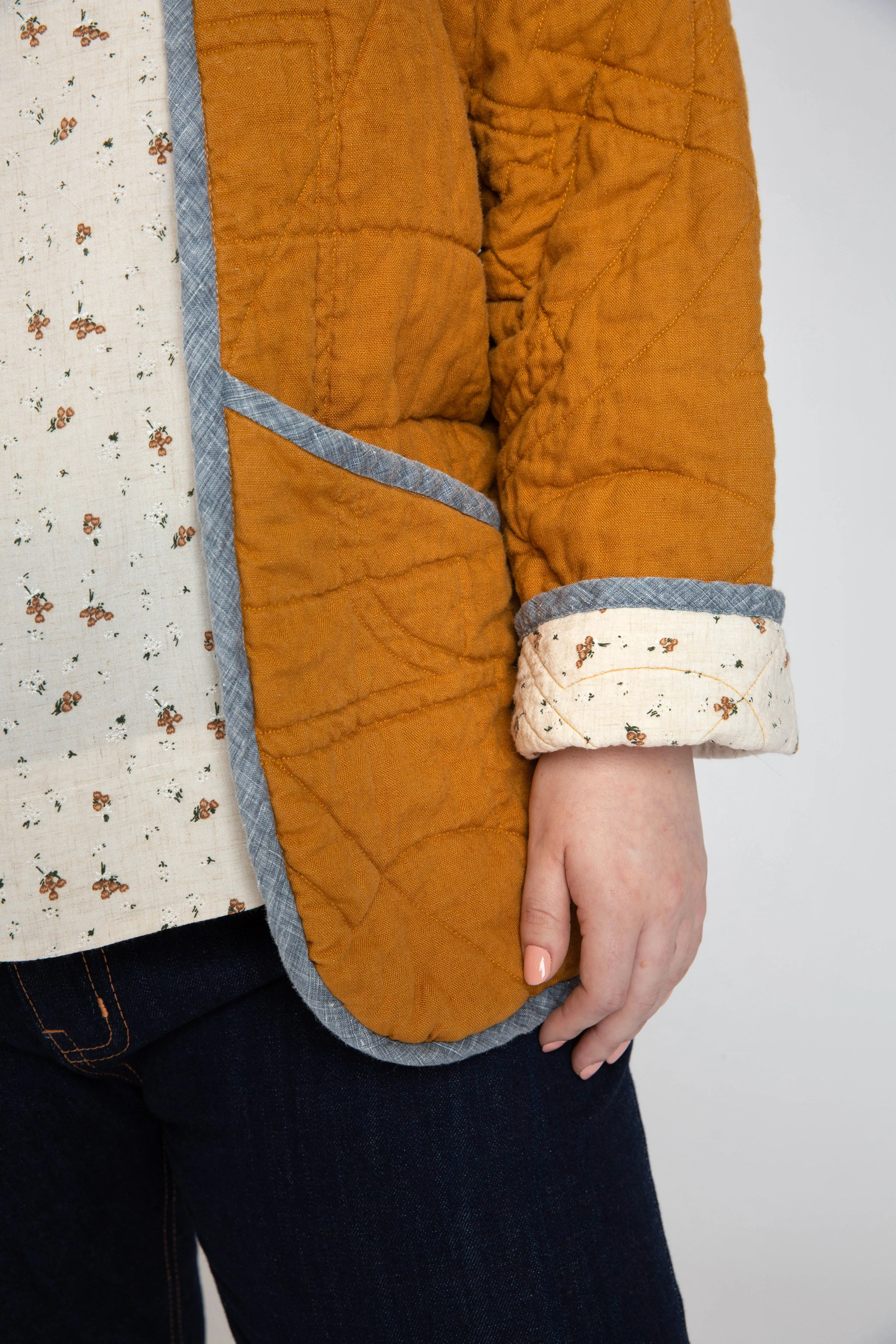 Hovea Curve Jacket & Coat Pattern
