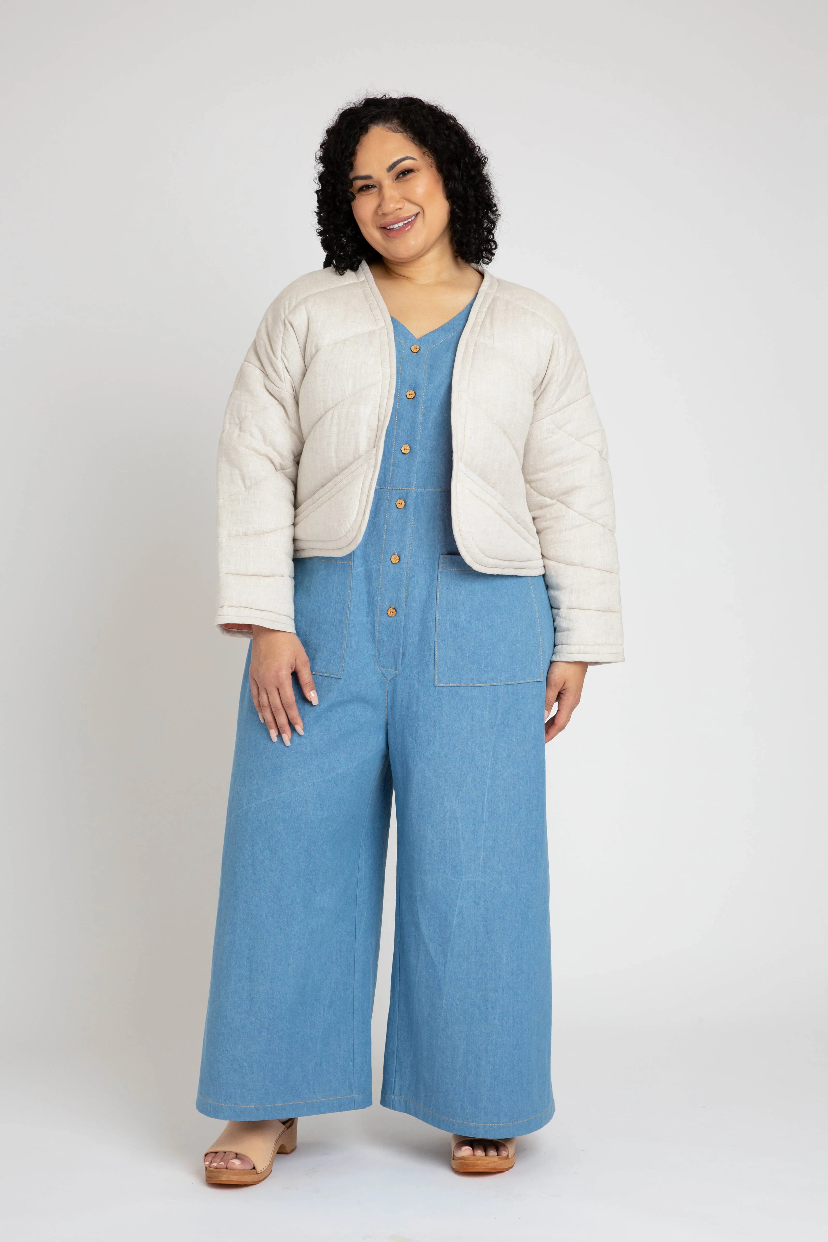 Hovea Curve Jacket & Coat Pattern