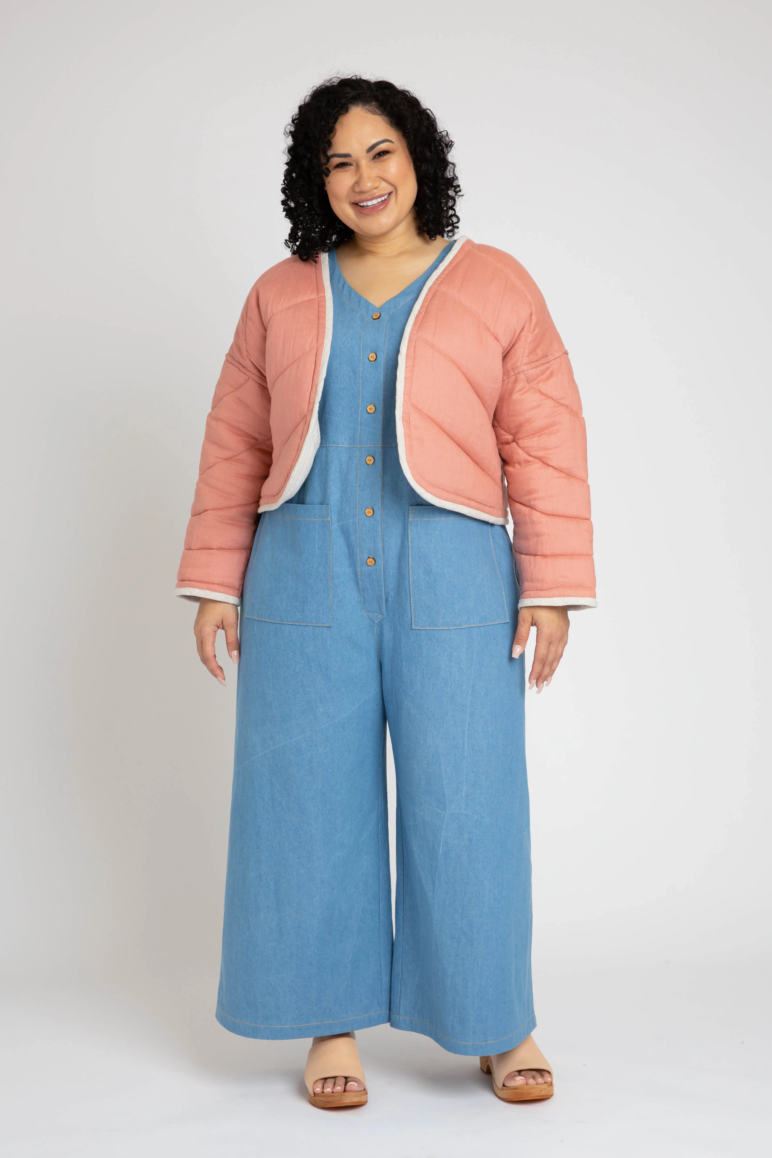 Hovea Curve Jacket & Coat Pattern