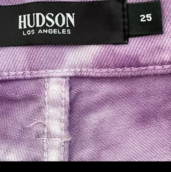HUDSON- The Viper Mini Skirt/Lilac Fatigue Tie Dye-25 (US-0)