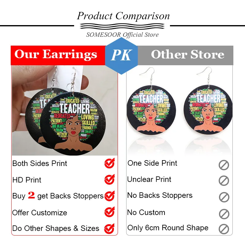 I Can't Breathe Black Woman Drop Earrings