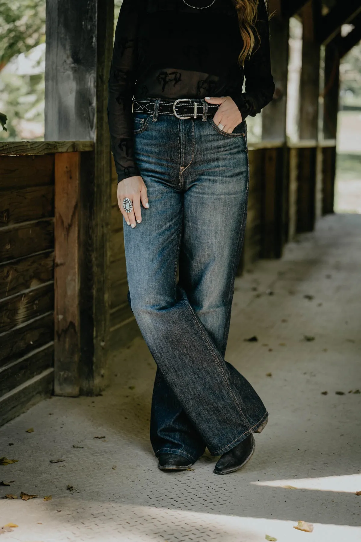 'Jasmine' Ultra High Rise Tomboy Jean by Ariat