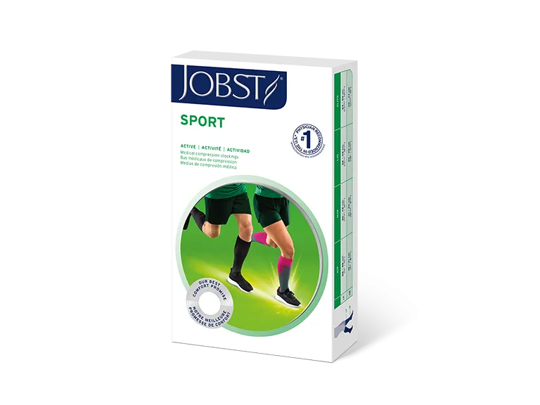 Jobst Sport 15-20mmHg Knee High Stockings Closed Toe