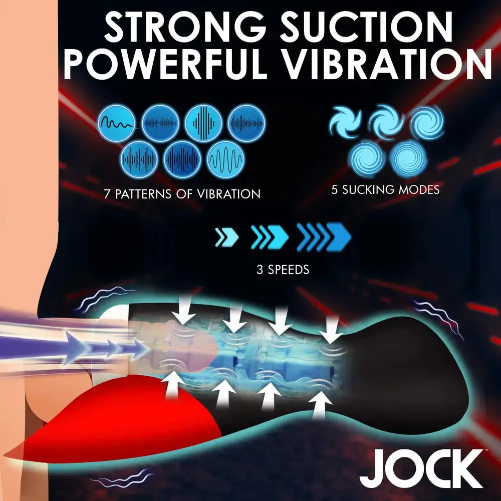 Jock Sucking and Vibrating Mastubator