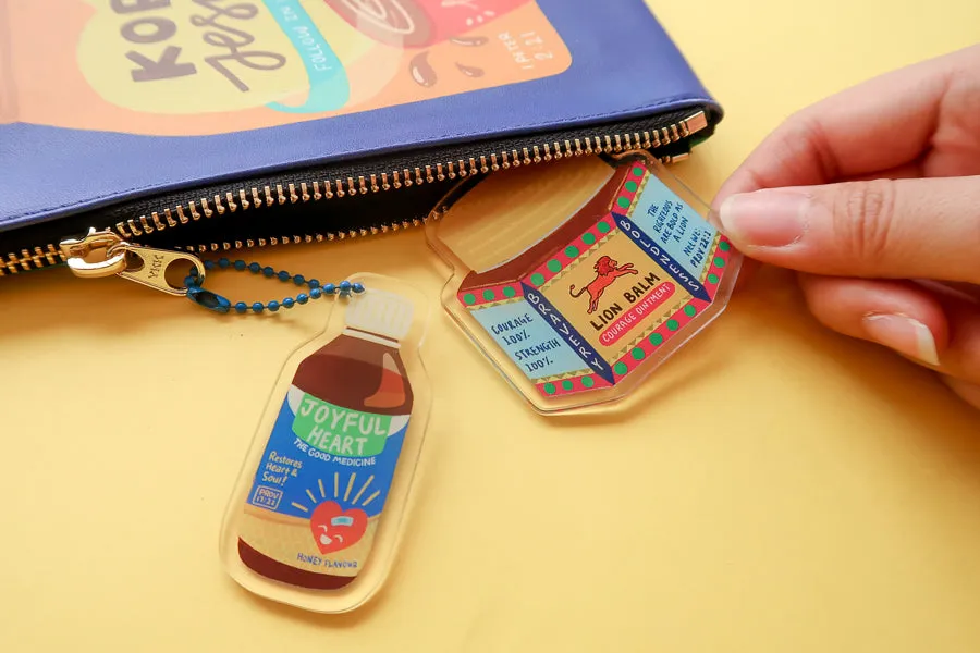 Joyful Heart Medicine {Acrylic Keychain}