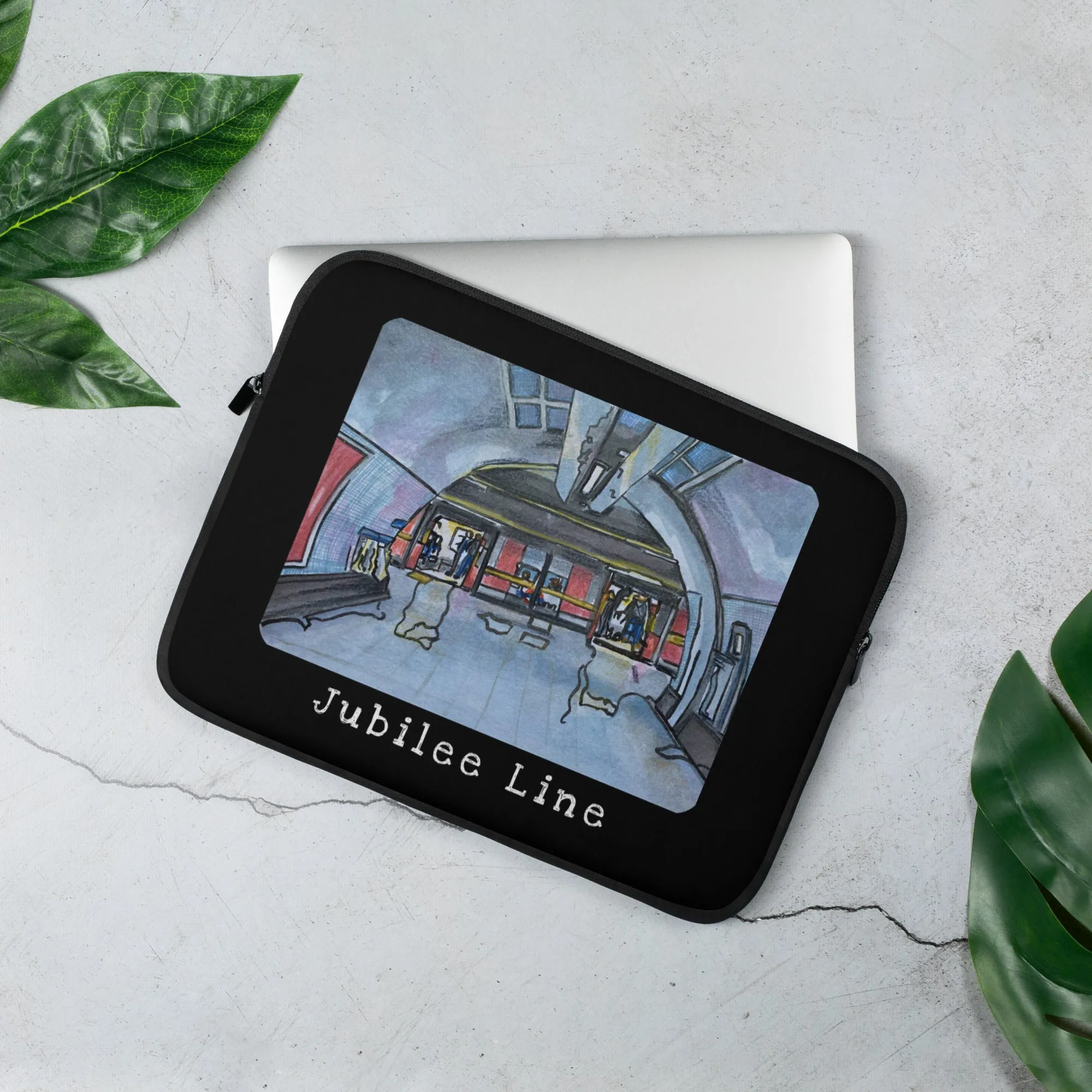 Jubilee Line - Hibiscus Surfwear - Ethical Laptop Case