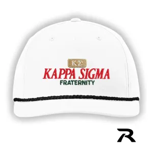 Kappa Sig White Richardson Rope Hat