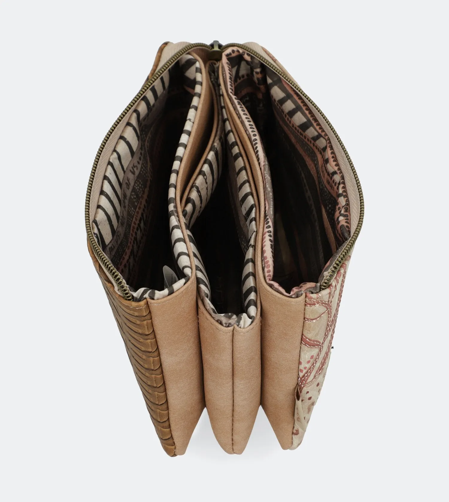 Kenya Collection Triple compartiment purse