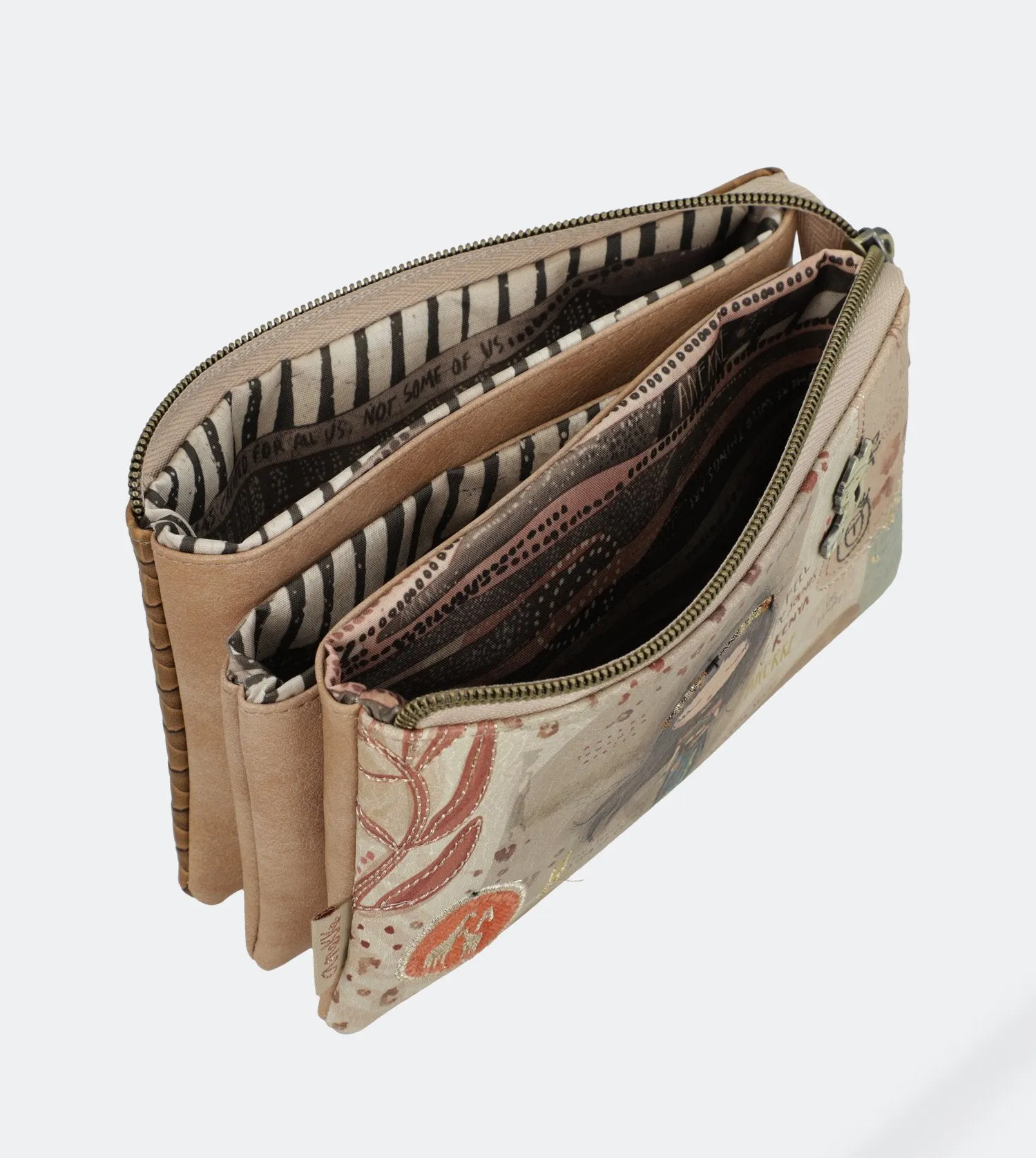 Kenya Collection Triple compartiment purse