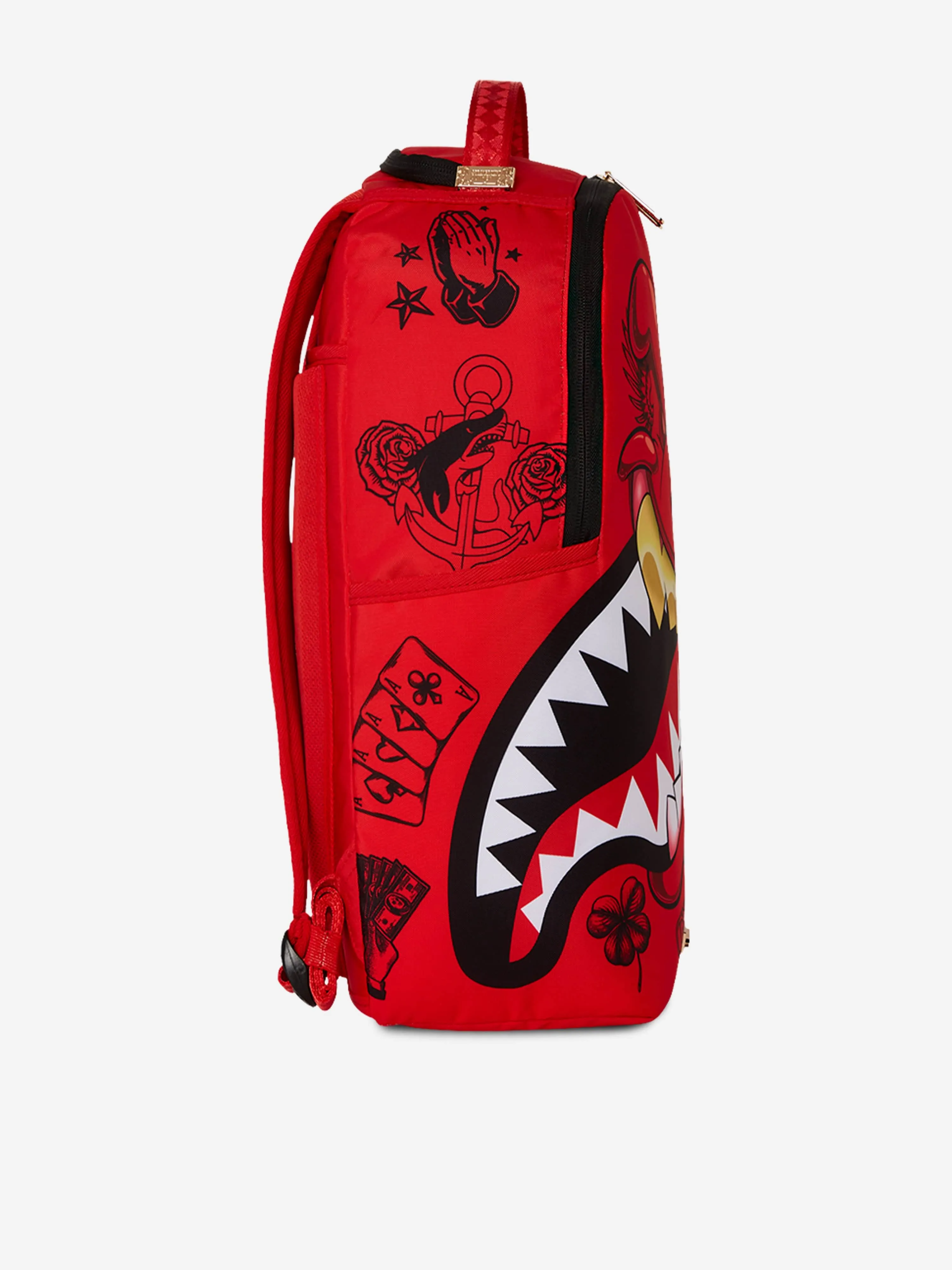 Kids Diablo Big Mean Bite Backpack in Red (46cm)