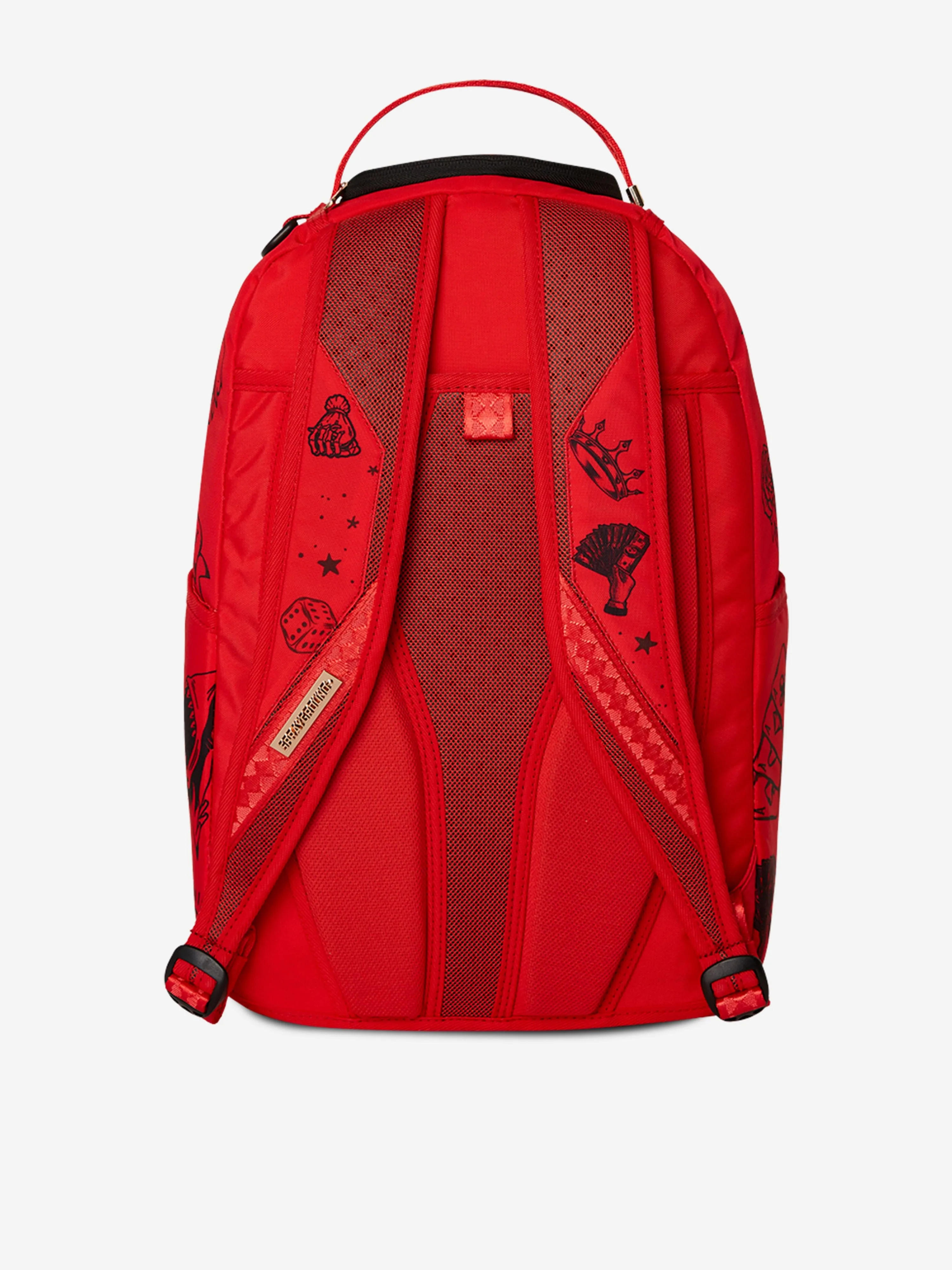 Kids Diablo Big Mean Bite Backpack in Red (46cm)