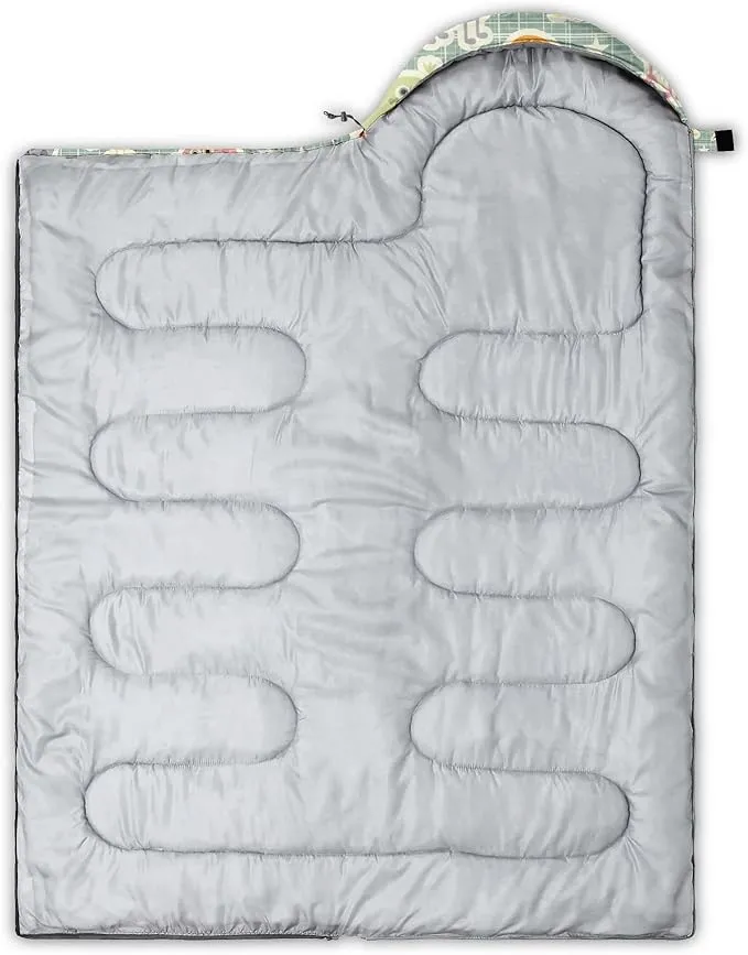 Kids Sleeping Bag for Boys and Girls,Monster Alien Print-Lightweight Warm Portable Outdoor Indoor-Waterproof Cold Weather Resistant Sleeping Bag for Camping Hiking
