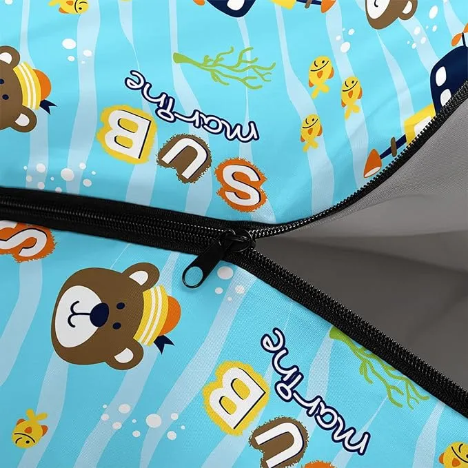 Kids Sleeping Bag for Boys and Girls,Monster Alien Print-Lightweight Warm Portable Outdoor Indoor-Waterproof Cold Weather Resistant Sleeping Bag for Camping Hiking