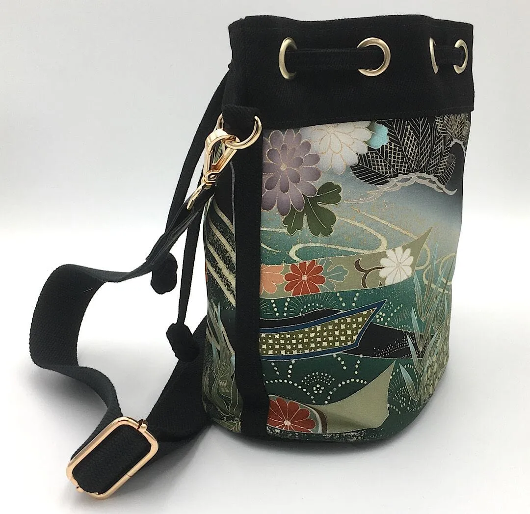 Kimono Drawstring Crossbody 5553A