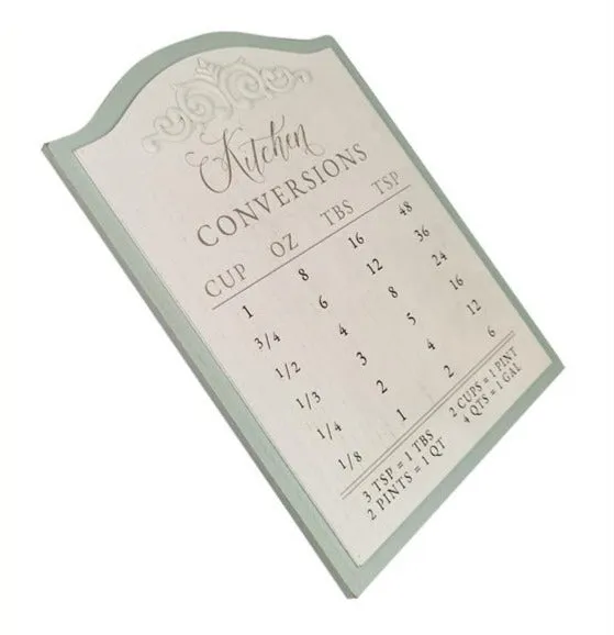 Kitchen Conversion Wall Sign