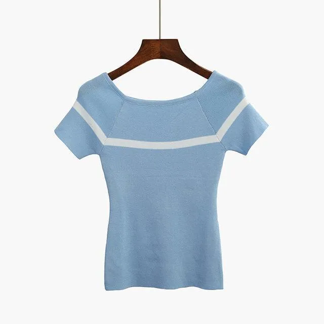 Knitted Crop Top