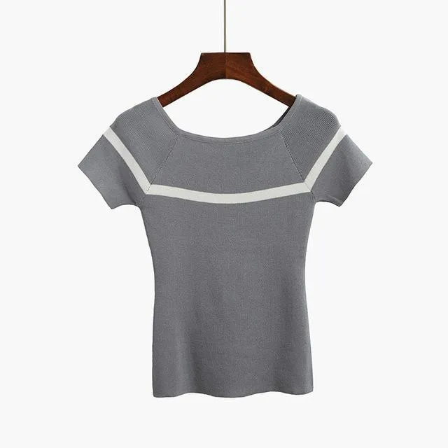 Knitted Crop Top