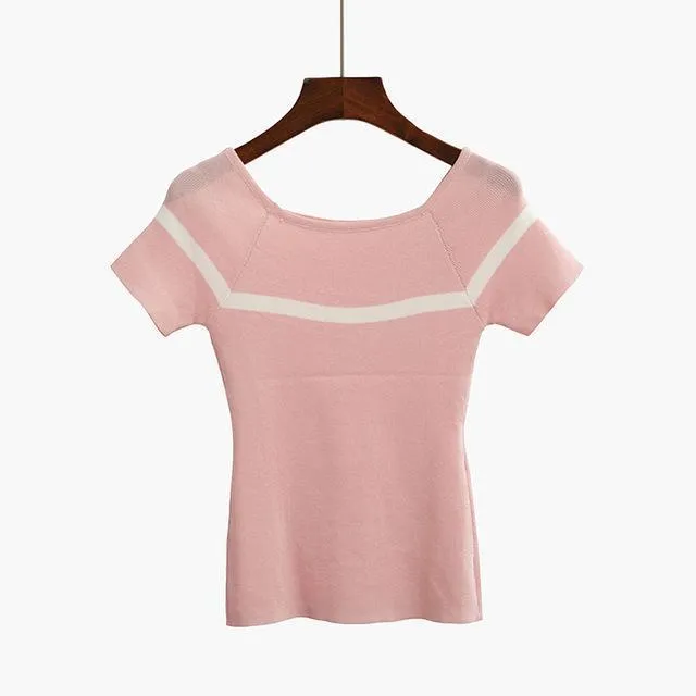 Knitted Crop Top