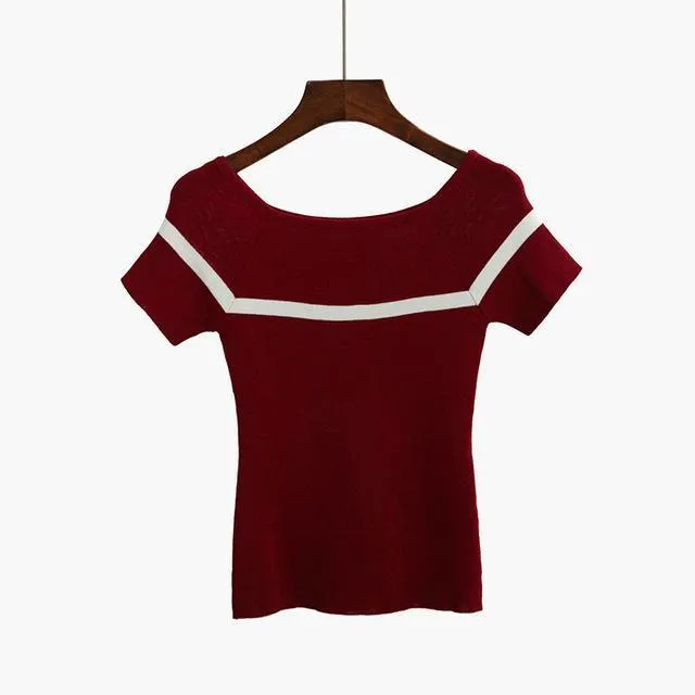 Knitted Crop Top