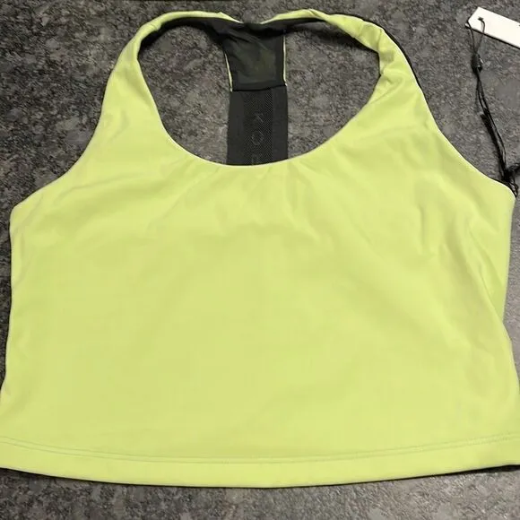 Koral Dakota Blackout Sports Bra in Citrina BNWT