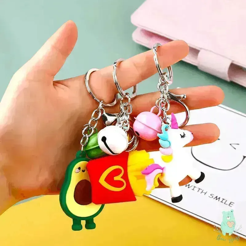 Korean Creative Keychains (Various Styles)