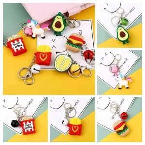 Korean Creative Keychains (Various Styles)