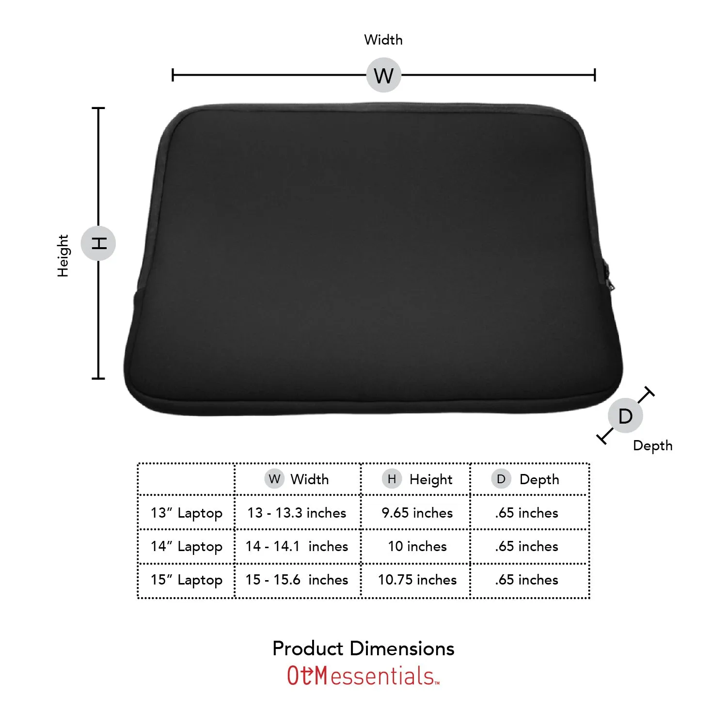 Laptop Sleeve, Neoprene, Florida A&M University