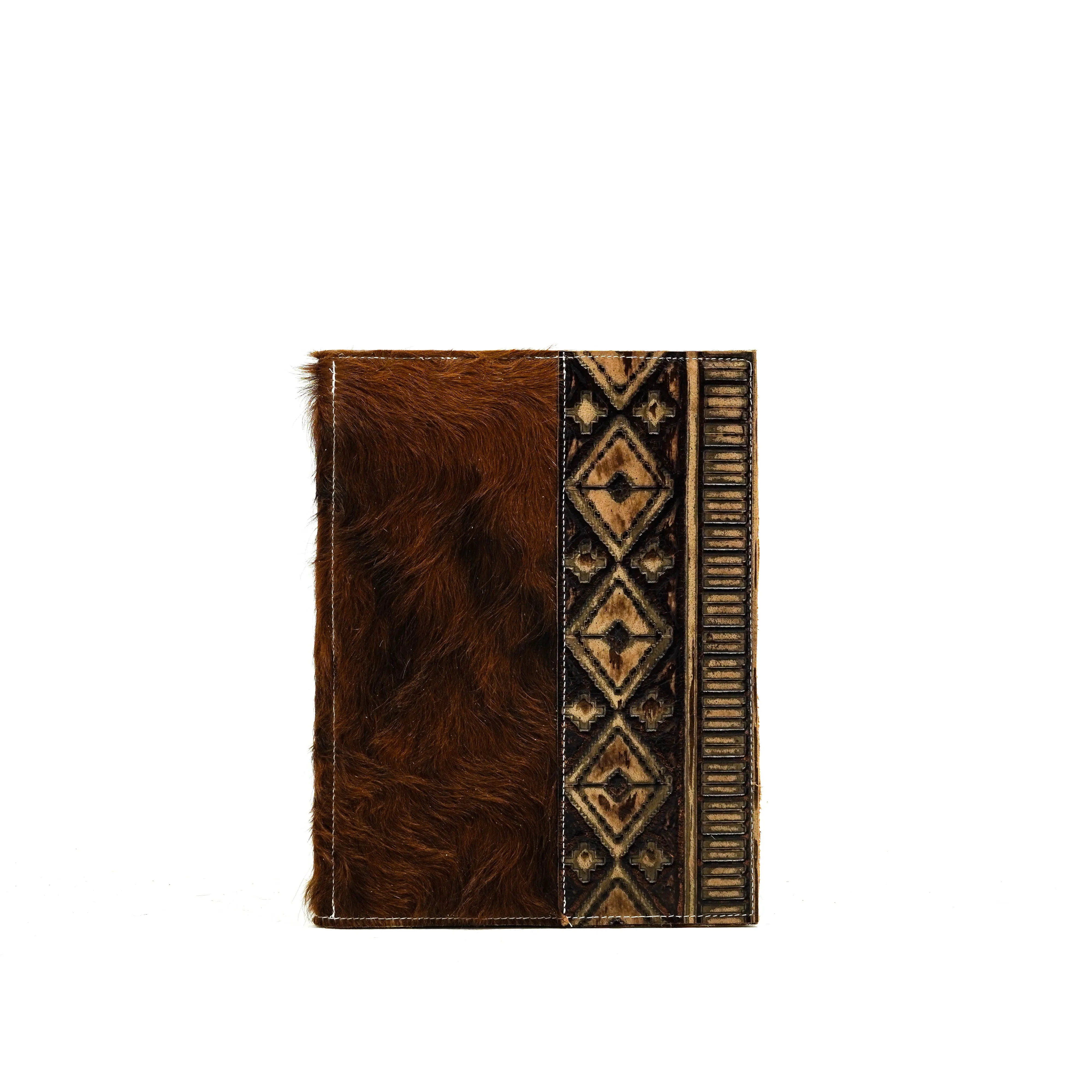Large Notepad Cover - Roan w/ Cocoa Navajo