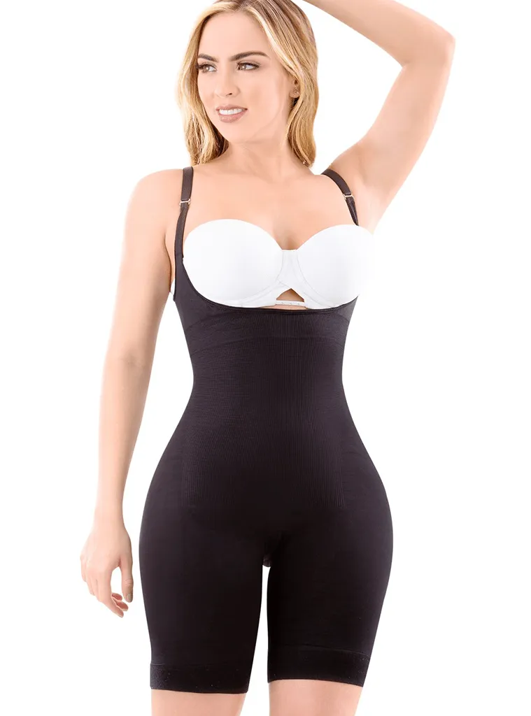 Laty Rose Butt Lifter Tummy Control Open Bust Body Shaper