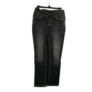 Lee Platinum Label Skinny Stretch Jean, Women's Size 6 Short - Grunge Black