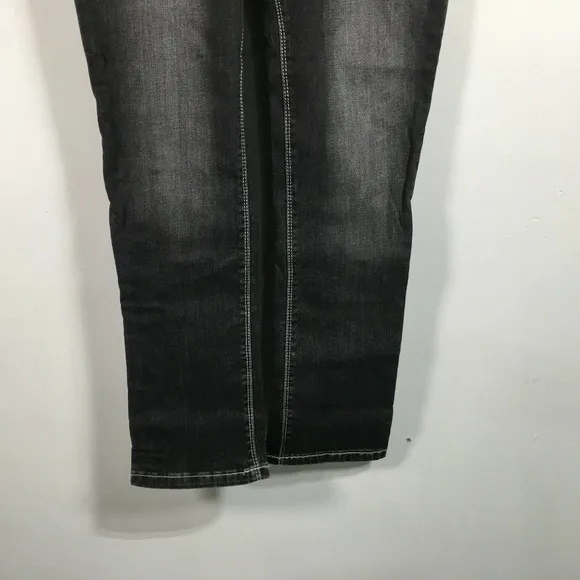 Lee Platinum Label Skinny Stretch Jean, Women's Size 6 Short - Grunge Black