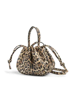 Leopard Print Balloon Bag