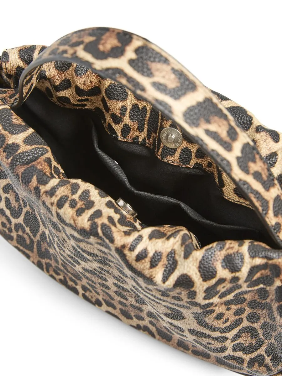 Leopard Print Balloon Bag