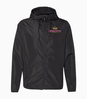 Lightweight Windbreaker Full-Zip Jacket