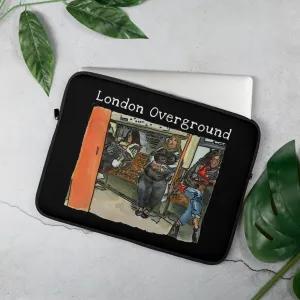 London Overground - Hibiscus Surfwear - Ethical Laptop Case