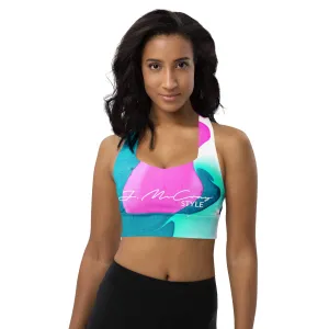 Longline sports bra