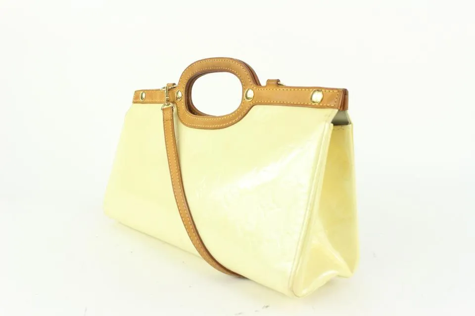 Louis Vuitton Perle Monogram Vernis Roxbury Drive 2way Bag 927lv43