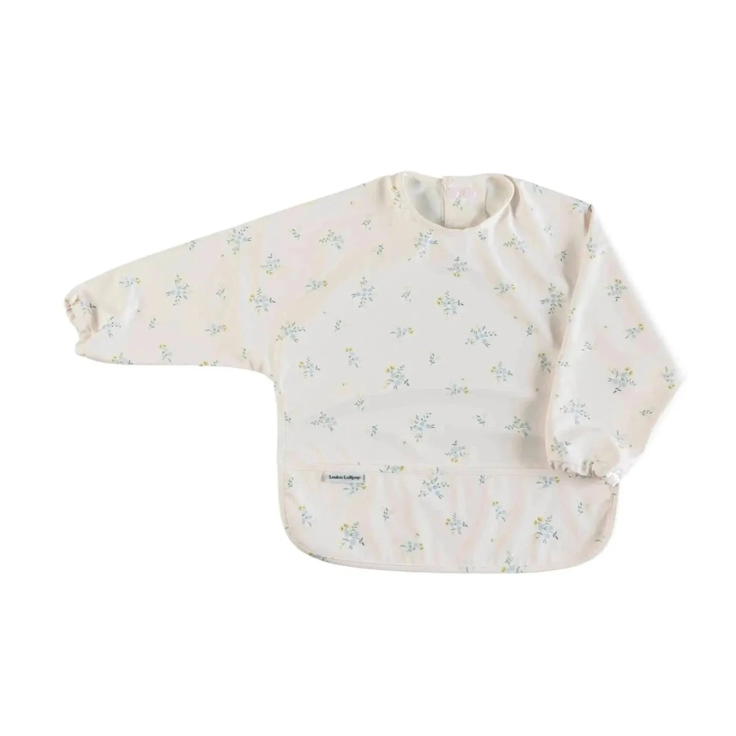 Loulou Lollipop Long Sleeved WP Bib - Ditsy Floral