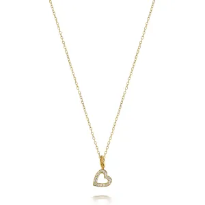 LOVE COUNT DIAMOND HEART NECKLACE