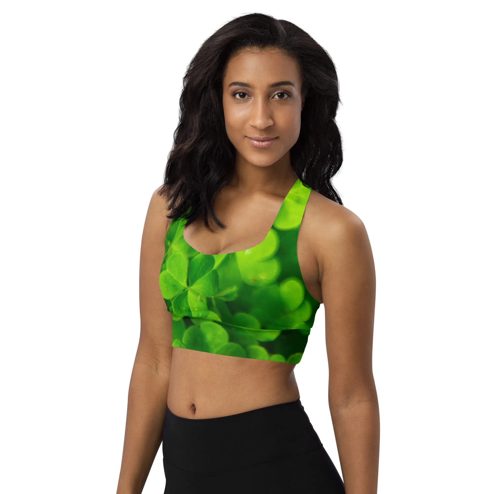 Lucky Leafy Bra Top