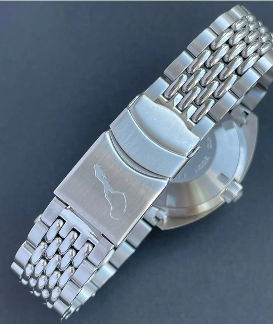 Maranez Samui Vintage Steel Automatic Watch Blue