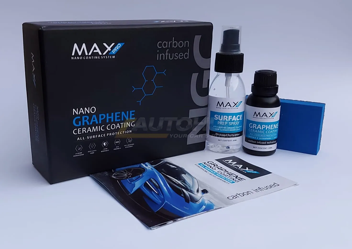 Max Pro Nano Graphene Ceramic Coating 30ml